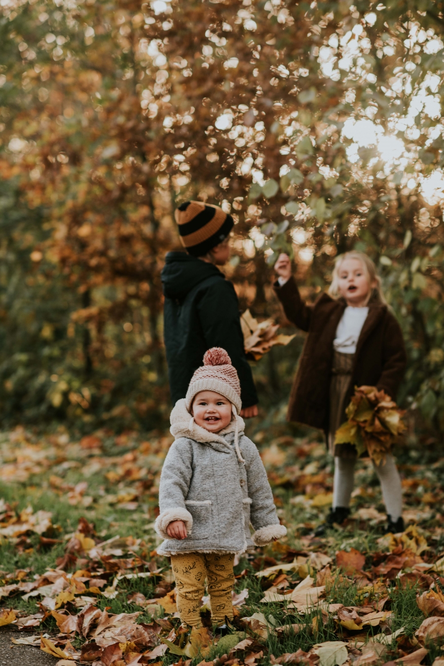 FIH Fotografie » Mats, Fenna & Mia herfstshoot