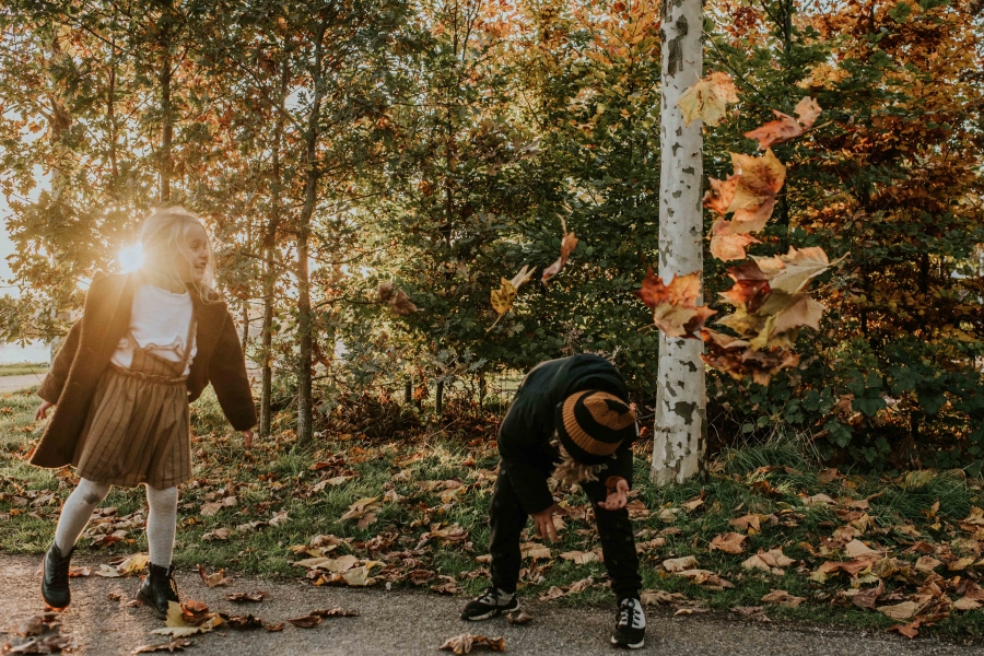 FIH Fotografie » Mats, Fenna & Mia herfstshoot