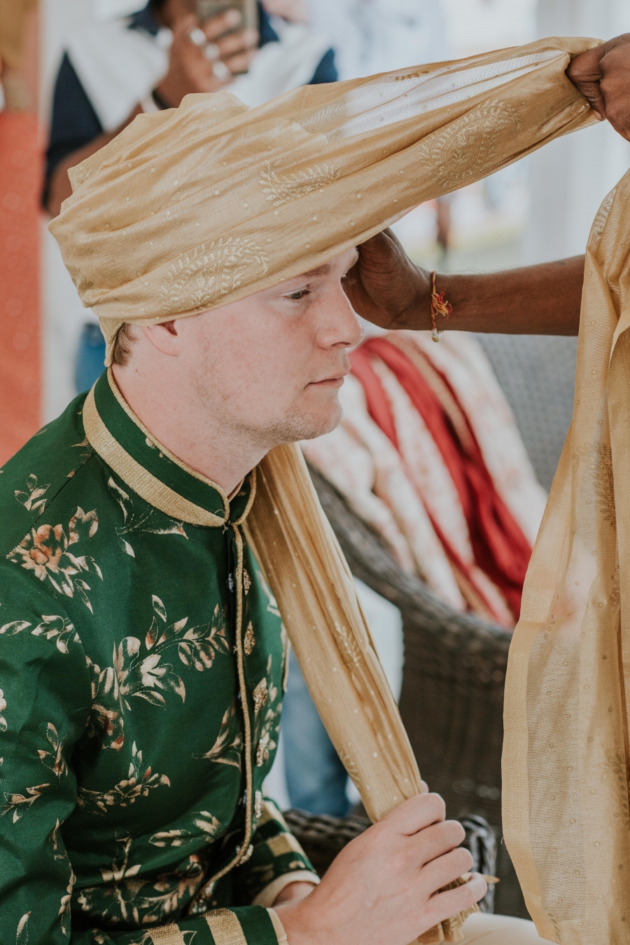 FIH Fotografie » Safa Tying (tulband ceremony)