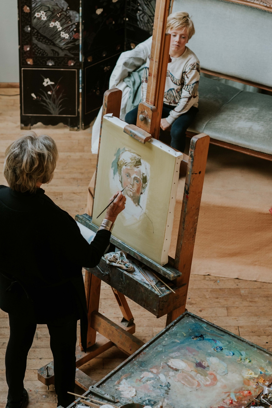 FIH Fotografie » Kunstschilder Annelies Hoek