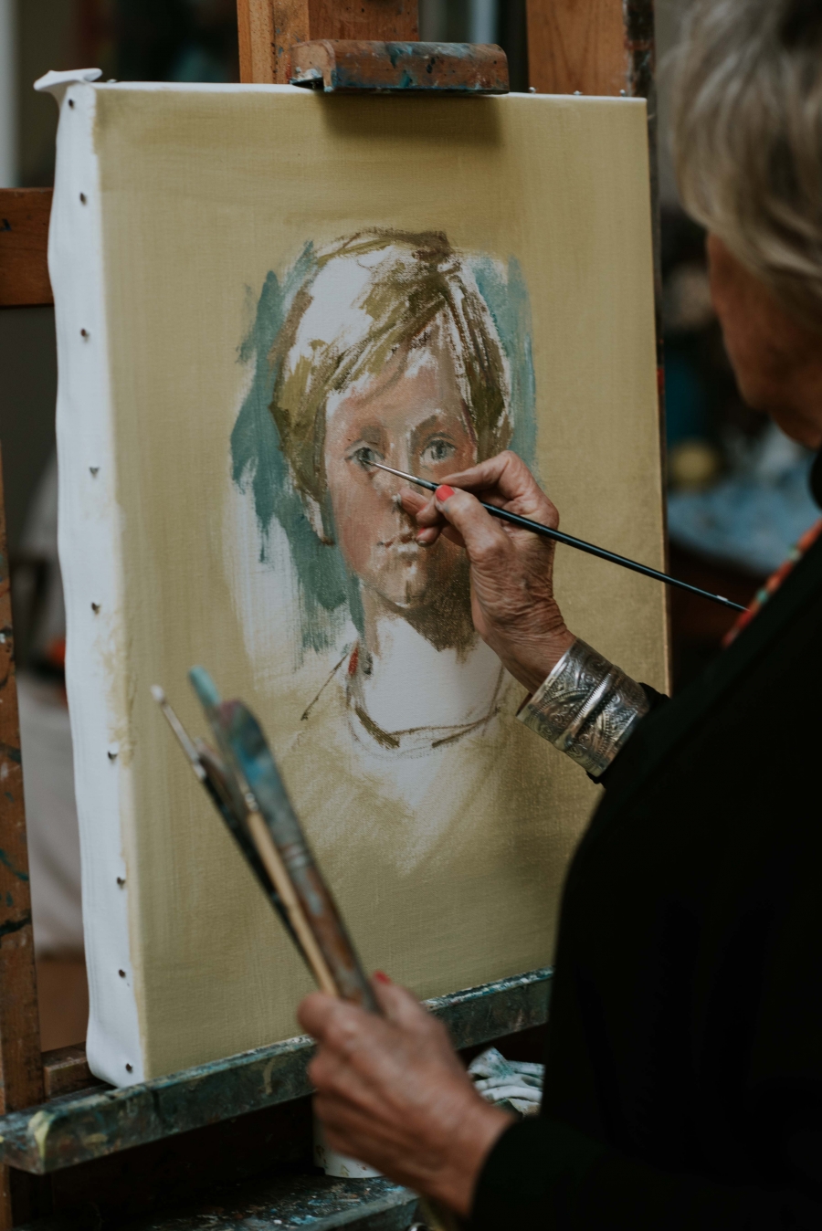 FIH Fotografie » Kunstschilder Annelies Hoek