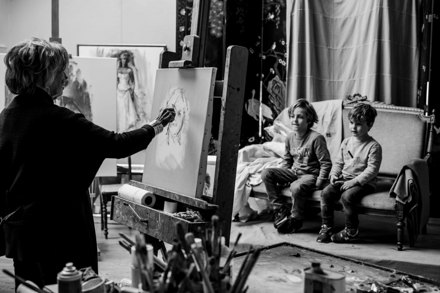 FIH Fotografie » Kunstschilder Annelies Hoek
